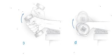Flexión de la muñeca y la desviación cubital / radial con el peso